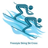 Winter games icon royalty free illustration Winter games icon royalty free illustration