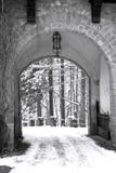 Winter Gate Stock Photography Winter Gate Stock Photography