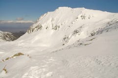 Winter Landscape In Retezat Mountain, Romania Royalty Free Stock Photos Winter Landscape In Retezat Mountain, Romania Royalty Free Stock Photos