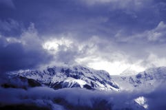 Winter Mountain Stock Photography Winter Mountain Stock Photography