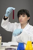 Wissenschaftlerforschungsexperiment stockbild Wissenschaftlerforschungsexperiment stockbild