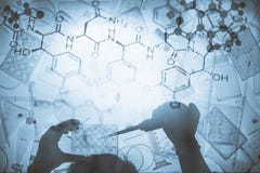 Wissenschaftsexperimente stockbild Wissenschaftsexperimente stockbild