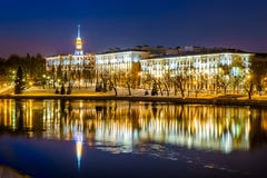 Wit-Rusland, Minsk, rivier Svisloch