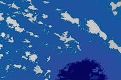 Witte en blauwe textuur als achtergrond Abstracte kaart met het noordenoever, overzees, oceaan, ijs, bergen, wolken stock illustratie Witte en blauwe textuur als achtergrond Abstracte kaart met het noordenoever, overzees, oceaan, ijs, bergen, wolken stock illustratie