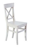 Witte houten geïsoleerde stoel Royalty-vrije Stock Afbeeldingen Witte houten geïsoleerde stoel Royalty-vrije Stock Afbeeldingen