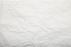 Witte verfrommelde document textuur Zachte achtergrond royalty-vrije stock afbeeldingen Witte verfrommelde document textuur Zachte achtergrond royalty-vrije stock afbeeldingen