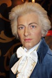 Wolfgang Amadeus Mozart (chiffre de cire) photo libre de droits Wolfgang Amadeus Mozart (chiffre de cire) photo libre de droits