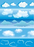 Wolken royalty-vrije illustratie Wolken royalty-vrije illustratie