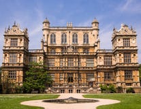 Wollaton Hall, Nottingham, England royaltyfria bilder Wollaton Hall, Nottingham, England royaltyfria bilder