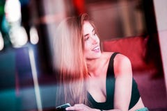 Woman in Black Crop-top Tank-top Photo during Daytime Royalty Free Stock Image Woman in Black Crop-top Tank-top Photo during Daytime Royalty Free Stock Image