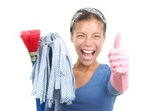 Woman Cleaning The House Royalty Free Stock Images Woman Cleaning The House Royalty Free Stock Images