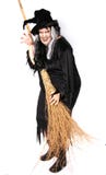Woman Dressed As An Ugly Witch Royalty Free Stock Photos