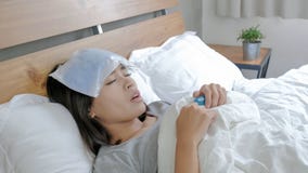 Woman get sick stock images Woman get sick stock images