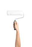 Woman hand holding a paint roller Royalty Free Stock Photo Woman hand holding a paint roller Royalty Free Stock Photo