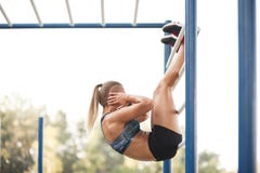 Woman performing raises stock photo Woman performing raises stock photo