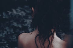 Woman's Bare Back Royalty Free Stock Photos Woman's Bare Back Royalty Free Stock Photos