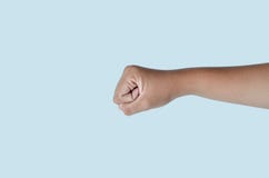 Hand fist gesture royalty free stock images Hand fist gesture royalty free stock images