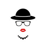 Woman silhouette icon – vector vector illustration Woman silhouette icon – vector vector illustration