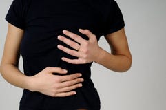 Woman Suffering Menstruation Symptom Stock Image Woman Suffering Menstruation Symptom Stock Image