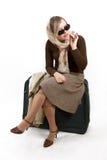 Woman With Huge Bag Stock Images Woman With Huge Bag Stock Images