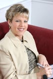 Woman Working At Home On Couch Royalty Free Stock Photos Woman Working At Home On Couch Royalty Free Stock Photos