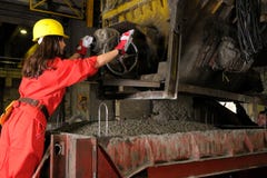 Woman Working In Building Industry Royalty Free Stock Images Woman Working In Building Industry Royalty Free Stock Images