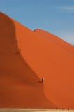 Wonderer On Dune 45 Stock Image