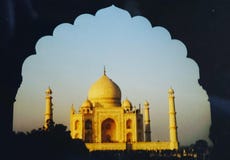 The wonderful Taj Mahal royalty free stock photos The wonderful Taj Mahal royalty free stock photos