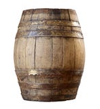 Wood Barrel Royalty Free Stock Images