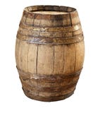 Wood Barrel Royalty Free Stock Images