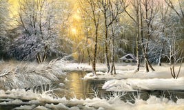 Wood Lake Royalty Free Stock Photos Wood Lake Royalty Free Stock Photos