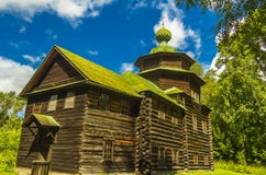 Wooden architecture, the Church of Elijah the Prophet Stock Photography Wooden architecture, the Church of Elijah the Prophet Stock Photography