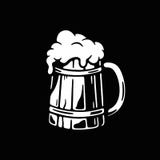 WOODEN BEER LOGO EMBLEM BREWERY stock illustration WOODEN BEER LOGO EMBLEM BREWERY stock illustration