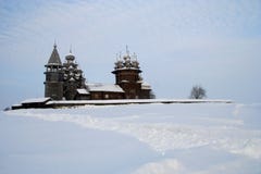Wooden Famous Russian Museum Kizhi Stock Photo Wooden Famous Russian Museum Kizhi Stock Photo