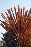 Wooden flutes for sale at Pushkar Camel Fair, Pus Stock Image Wooden flutes for sale at Pushkar Camel Fair, Pus Stock Image