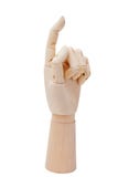 Wooden Hand stock photo Wooden Hand stock photo