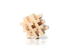 Wooden Puzzle Royalty Free Stock Image