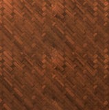 Black vinyl floor tiles