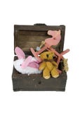 Wooden Toy Chest Stock Image