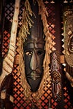 Wooden voodoo mask stock image Wooden voodoo mask stock image