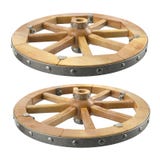 Wooden wheel Stock Photo Wooden wheel Stock Photo