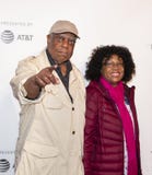 Woody King Jr bij Première van ‚het neemt Krankzinnig bij de Filmfestival van Tribeca van 2019 stock afbeelding Woody King Jr bij Première van ‚het neemt Krankzinnig bij de Filmfestival van Tribeca van 2019 stock afbeelding