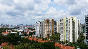 Woonwijk, Singapore stock fotografie Woonwijk, Singapore stock fotografie
