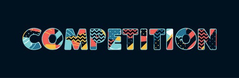 Competition Concept Word Art Illustration Stock Vector - Illustration