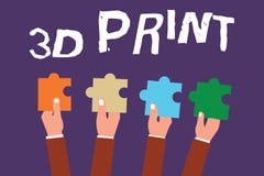 Word het schrijven tekst 3D Druk Bedrijfsconcept voor Geavanceerde de Vervaardigingstechnologie van Druktridimensional dingen royalty-vrije illustratie Word het schrijven tekst 3D Druk Bedrijfsconcept voor Geavanceerde de Vervaardigingstechnologie van Druktridimensional dingen royalty-vrije illustratie