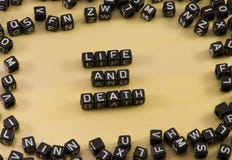 The word life and death