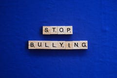 Stop bullying on isolated background stock photo Stop bullying on isolated background stock photo