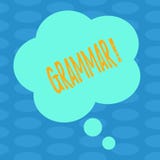 Word writing text Grammar. Business concept for System and Structure of a Language Correct Proper Writing Rules Blank Color Floral royalty free illustration Word writing text Grammar. Business concept for System and Structure of a Language Correct Proper Writing Rules Blank Color Floral royalty free illustration