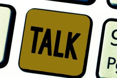 Word writing text Talk. Business concept for Voice out Express ideas and feelings Communicate by spoken words Speak royalty free stock photos Word writing text Talk. Business concept for Voice out Express ideas and feelings Communicate by spoken words Speak royalty free stock photos