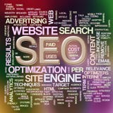 Wordcloud del seo - optimización del Search Engine ilustración del vector Wordcloud del seo - optimización del Search Engine ilustración del vector